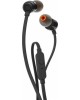 Наушники вкладыши проводные JBL TUNE 110 BLACK Наушники (JBLT110BLK)