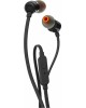 Наушники вкладыши проводные JBL TUNE 110 BLACK Наушники (JBLT110BLK)