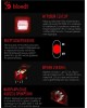 A4TECH Мышь Bloody R80 Plus Skull черный/рисунок оптическая 5000dpi беспров. USB 7but (R80 PLUS (SKULL))