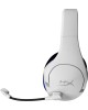HYPERX Гарнитура игровая Stinger Core Wireless PS5 (CS002-WA), для компьютера и игровых консолей, мониторные, радио, белый / голубой [4p5j1aa]
