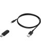 HYPERX Гарнитура игровая Stinger Core Wireless PS5 (CS002-WA), для компьютера и игровых консолей, мониторные, радио, белый / голубой [4p5j1aa]