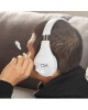 HYPERX Гарнитура игровая Stinger Core Wireless PS5 (CS002-WA), для компьютера и игровых консолей, мониторные, радио, белый / голубой [4p5j1aa]