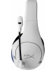 HYPERX Гарнитура игровая Stinger Core Wireless PS5 (CS002-WA), для компьютера и игровых консолей, мониторные, радио, белый / голубой [4p5j1aa]