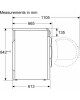 BOSCH Сушильная машина Serie 4 WTN86202ME пан.англ. кл.энер.:A макс.загр.:8кг серебристый