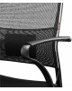 Кресло компьютерное МЕТТА Кресло Sit Air-180 B2-290K/F58, на полозьях, сетка, 1шт. в комплекте черный/черный [z509397568]