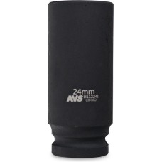 AVS TOOLS Головка торцевая ударная глубокая 6-гранная 1/2''DR (24 мм) AVS H11224I