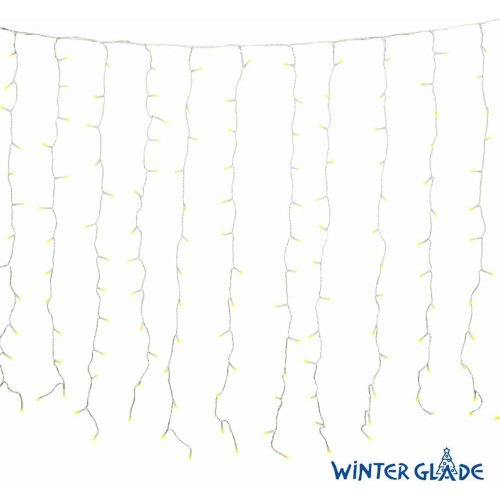 Украшение WINTER GLADE Электрическая гирлянда-занавес Winter Glade Теплый белый свет 195 ламп CB200 Украшение WINTER GLADE Электрическая гирлянда-занавес Winter Glade Теплый белый свет 195 ламп CB200