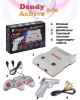 Игровая консоль DENDY Achive 640 игр + световой пистолет серая