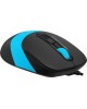 A4TECH Мышь Fstyler FM10 черный/синий оптическая 1600dpi USB 4but (FM10 BLUE)