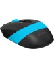 A4TECH Мышь Fstyler FM10 черный/синий оптическая 1600dpi USB 4but (FM10 BLUE)