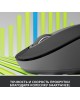 LOGITECH Мышь M650 графитовый оптическая 4000dpi беспров. BT/Radio USB 4but (910-006259)