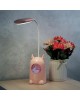 Светильник настольный REXANT (609-004) розовый Светильник настольный Click Lite с ночником на основании, LED, 6 Вт, 4000 К