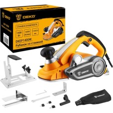 Рубанок DEKO DKEP1400W со станиной, 1400 Вт, 110 мм 063-4337
