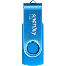 Флэш-напокитель SMARTBUY (SB004GB2TWB) UFD 2.0 004GB Twist Blue