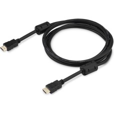 BURO Кабель аудио-видео HDMI 1.4 HDMI (m)/HDMI (m) 1.8м. феррит.кольца черный (HDMI-19M/19M-1.8M-MG)