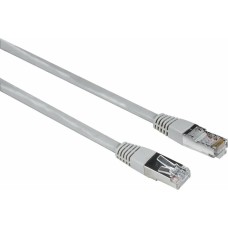 HAMA Кабель сетевой H-200916, RJ-45 (f) (прямой) - RJ-45 (m) (прямой), 3м, серый [00200916]