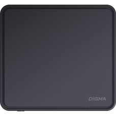 DIGMA Неттоп Mini Office Cel N4020 (1.1) 8Gb SSD256Gb UHDG 600 CR Windows 11 Pro GbitEth WiFi BT 36W черный (DPCN-8CXW01)