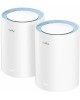 CUDY Бесшовный Mesh роутер M1200 (M1200(2-PACK)) AC1200 10/100BASE-TX белый (упак.:2шт)