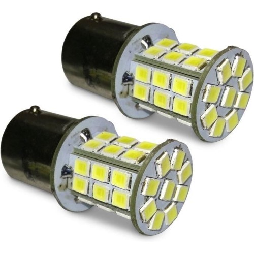 AVS S105B T15/белый/ (BAY15d) 39SMD 2835 10-30V 2 contact блистер 2 шт