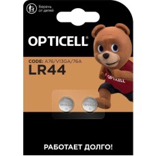 OPTICELL Батарея Specialty LR44 LR44 (2шт) блистер