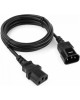 NTSS Шнур питания -PC13144 C13-С14 проводник.:3x1мм2 1.8м 220/250В 10А черный