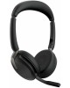 JABRA Гарнитура Evolve2 65 Flex, для компьютера/мобильных устройств, накладные, беспроводные/Bluetooth/USB, черный [26699-999-989]