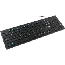Мультимедиа клавиатура компьютерная SMARTBUY (SBK-206US-K) SLIM USB черный