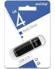 USB флеш SMARTBUY (SB4GBQZ-K) 4GB QUARTZ SERIES BLACK