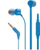 Наушники вкладыши проводные JBL TUNE 110 BLUE Наушники (JBLT110BLU)