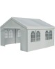 GREEN GLADE Тент садовый 3054 4х4х3,1/2м полиэстер 3 коробки