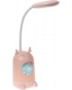 Светильник настольный REXANT (609-004) розовый Светильник настольный Click Lite с ночником на основании, LED, 6 Вт, 4000 К