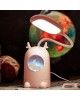 Светильник настольный REXANT (609-004) розовый Светильник настольный Click Lite с ночником на основании, LED, 6 Вт, 4000 К