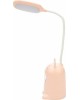 Светильник настольный REXANT (609-004) розовый Светильник настольный Click Lite с ночником на основании, LED, 6 Вт, 4000 К