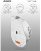 A4TECH Мышь Fstyler FB35C белый оптическая 2000dpi беспров. BT/Radio USB 6but (FB35C ICY WHITE)