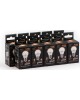 GAUSS Лампа светодиодная Black 6.5Вт цок.:E27 шар 220B 3000K св.свеч.бел.теп. G45 (упак.:10шт) (105102107)