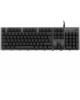 LOGITECH Клавиатура G513 Tactile (GX Brown switches), USB, c подставкой для запястий, заводское нанесение кириллицы, черный [920-009329]