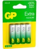 GP AA Батарейка Extra Alkaline 15AXA21-2CRSBC4, 4 шт