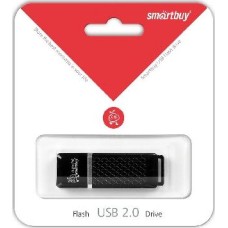 USB флеш SMARTBUY (SB8GBQZ-K) 8GB QUARTZ SERIES BLACK