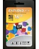 Карта памяти EXPLOYD MicroSDHC 16GB Class10 - б/а [EX0016GCSDHC10-W/A-AD]