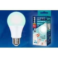 Лампа декоративная светодиодная UNIEL (UL-00003190) для птиц LED-A60-9W/SCBG/E27/FR/DIM IP65 PLO65WH