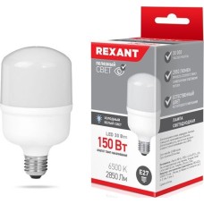 Лампа светодиодная REXANT (604-069) 30 ВТ E27 С ПЕРЕХОДНИКОМ НА E40 2850 ЛМ 6500 K