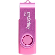 Флэш-напокитель SMARTBUY (SB004GB2TWP) UFD 2.0 004GB Twist Pink