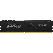 KINGSTON Память DIMM DDR4 16Gb PC25600 3200MHz CL16 1.2В FURY Beast Black (KF432C16BB/16)