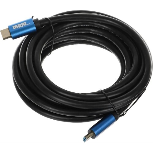 PREMIER Кабель аудио-видео 11243, HDMI (m) - HDMI (m) , ver 2.0, 5м, GOLD, черный