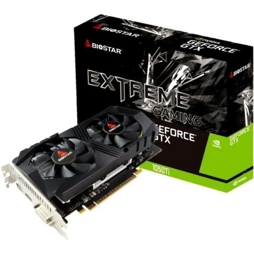 BIOSTAR Видеокарта NVIDIA GeForce GTX 1050TI GTX1050Ti-4GB 4ГБ GDDR5, Ret [vn1055tf41]