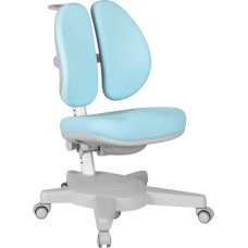 Кресло компьютерное CACTUS Кресло детское CS-CHR-3604BL, на колесиках, ткань, голубой