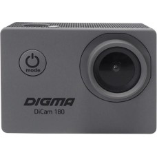 DIGMA Экшн-камера DiCam 180 1080p, серый [dc180]