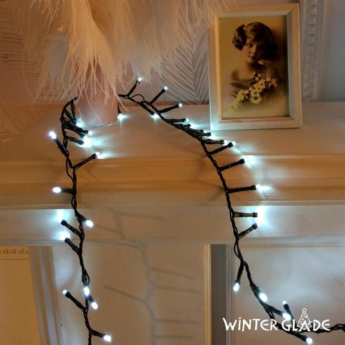 Электрогирлянда WINTER GLADE Холодный белый свет 370 ламп Электрогирлянда WINTER GLADE Холодный белый свет 370 ламп