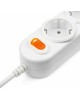 POWERCUBE Сетевой удлинитель PC-1-5M 5м (3 розетки) белый (коробка)