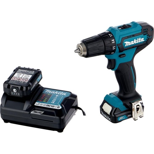 MAKITA Дрель-шуруповерт DF333DWAE, 2Ач, с двумя аккумуляторами MAKITA Дрель-шуруповерт DF333DWAE, 2Ач, с двумя аккумуляторами